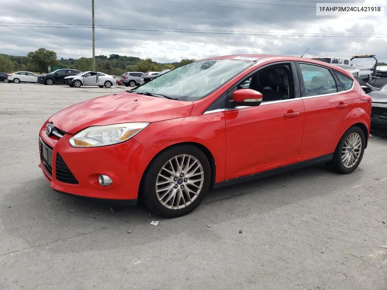 2012 Ford Focus Sel VIN: 1FAHP3M24CL421918 Lot: 71410234