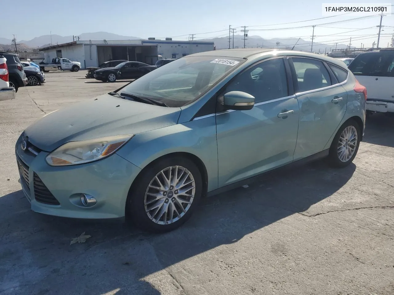 1FAHP3M26CL210901 2012 Ford Focus Sel