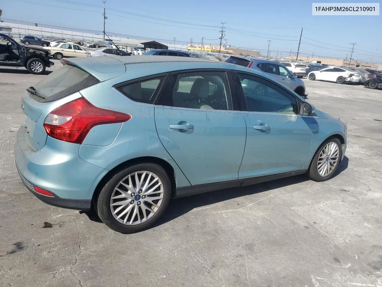 2012 Ford Focus Sel VIN: 1FAHP3M26CL210901 Lot: 72018154