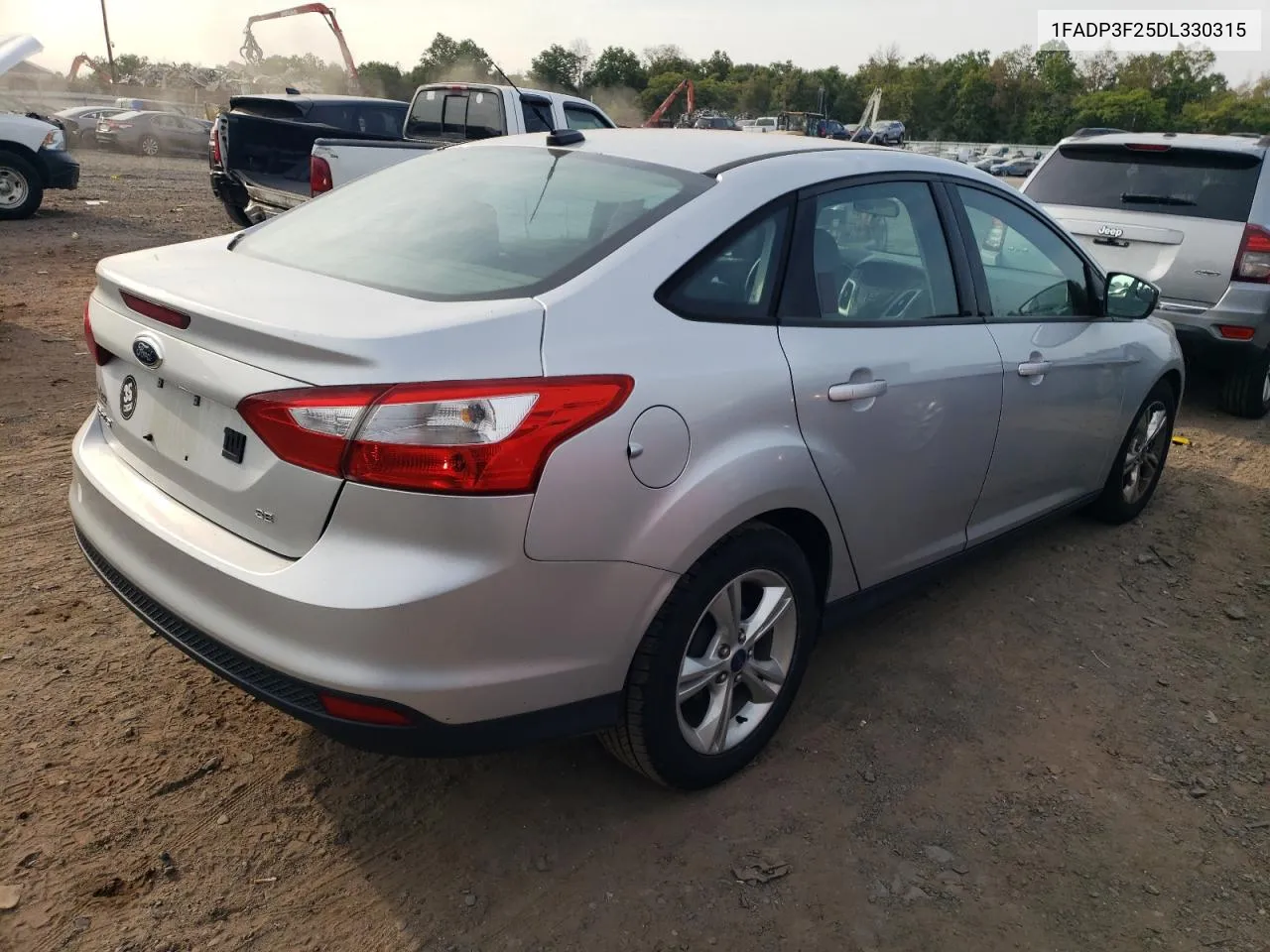 2013 Ford Focus Se VIN: 1FADP3F25DL330315 Lot: 71686554