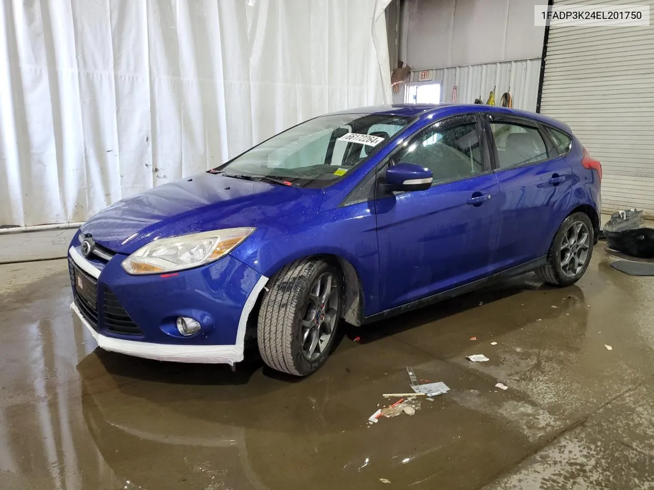 2014 Ford Focus Se VIN: 1FADP3K24EL201750 Lot: 66172264