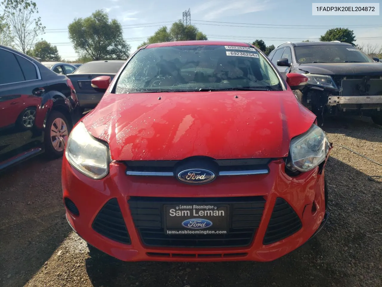 1FADP3K20EL204872 2014 Ford Focus Se