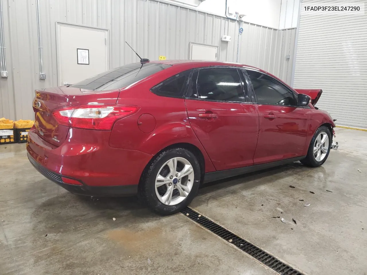 2014 Ford Focus Se VIN: 1FADP3F23EL247290 Lot: 70279174