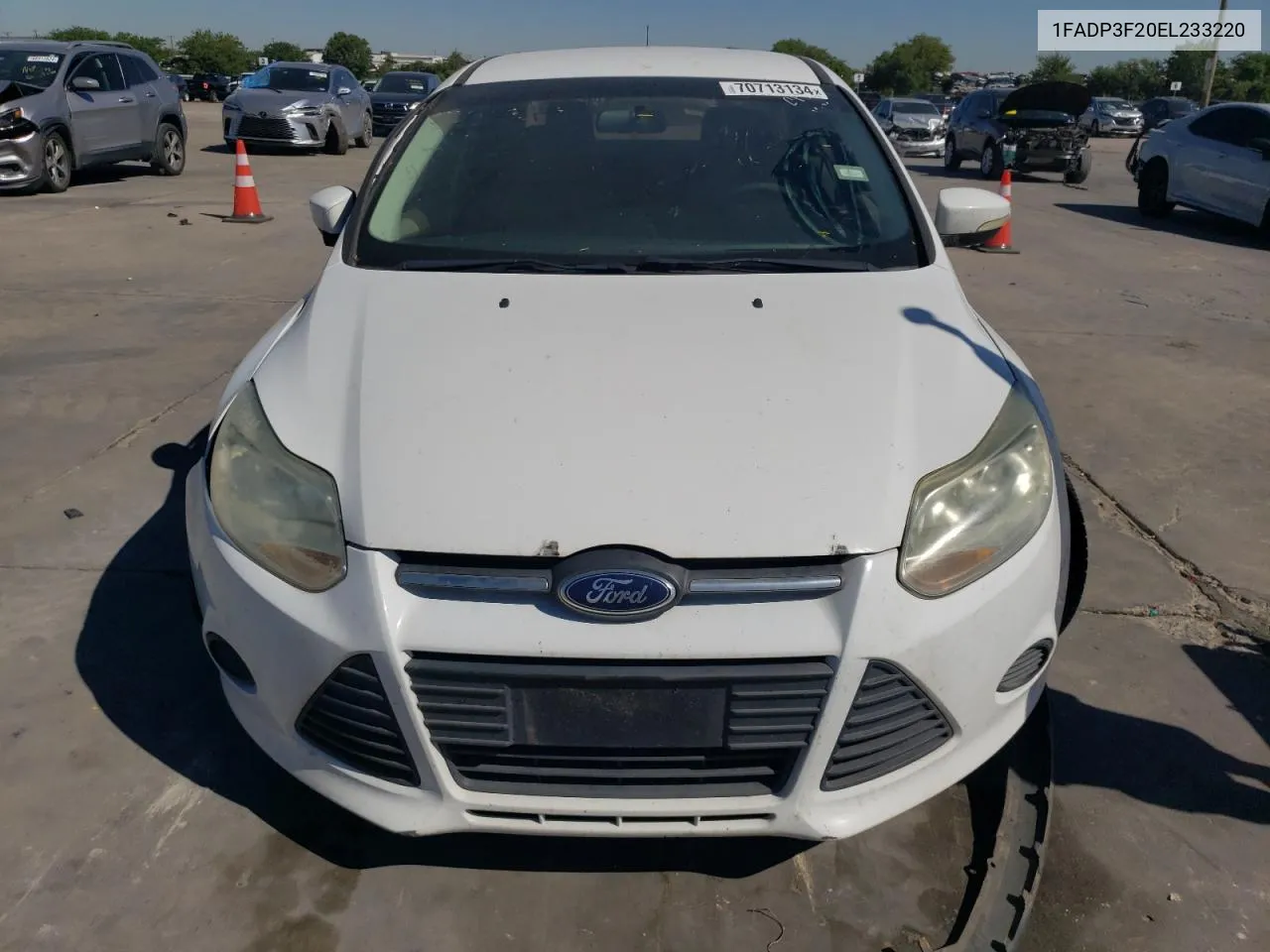 1FADP3F20EL233220 2014 Ford Focus Se