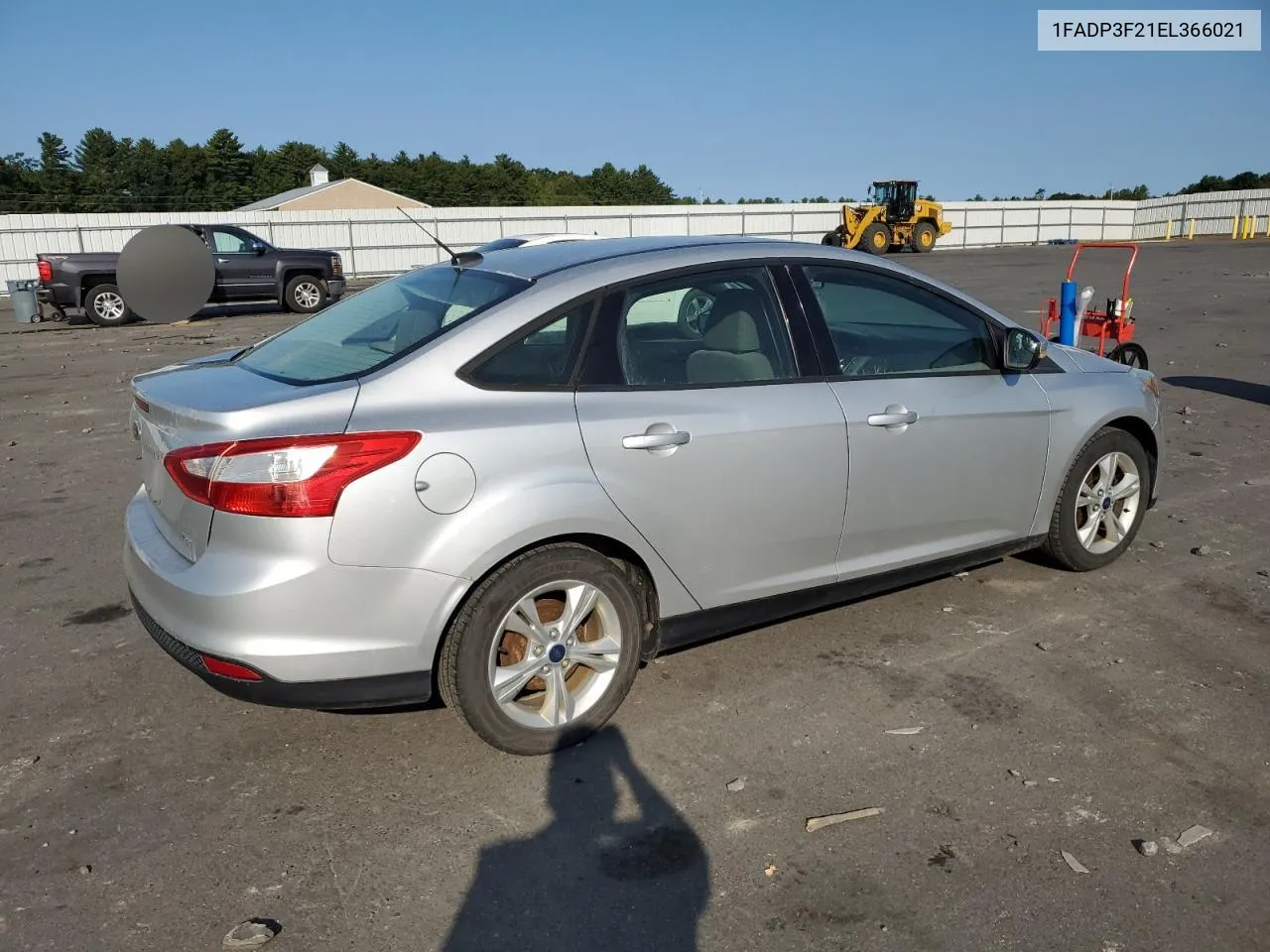 2014 Ford Focus Se VIN: 1FADP3F21EL366021 Lot: 70757554