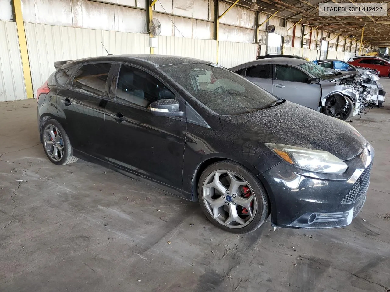 2014 Ford Focus St VIN: 1FADP3L93EL442422 Lot: 72046964