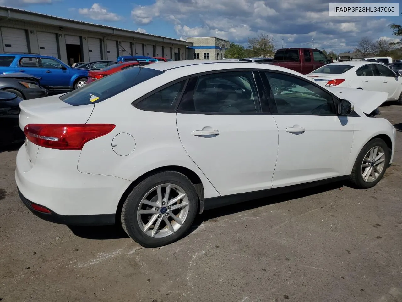 2017 Ford Focus Se VIN: 1FADP3F28HL347065 Lot: 71734314