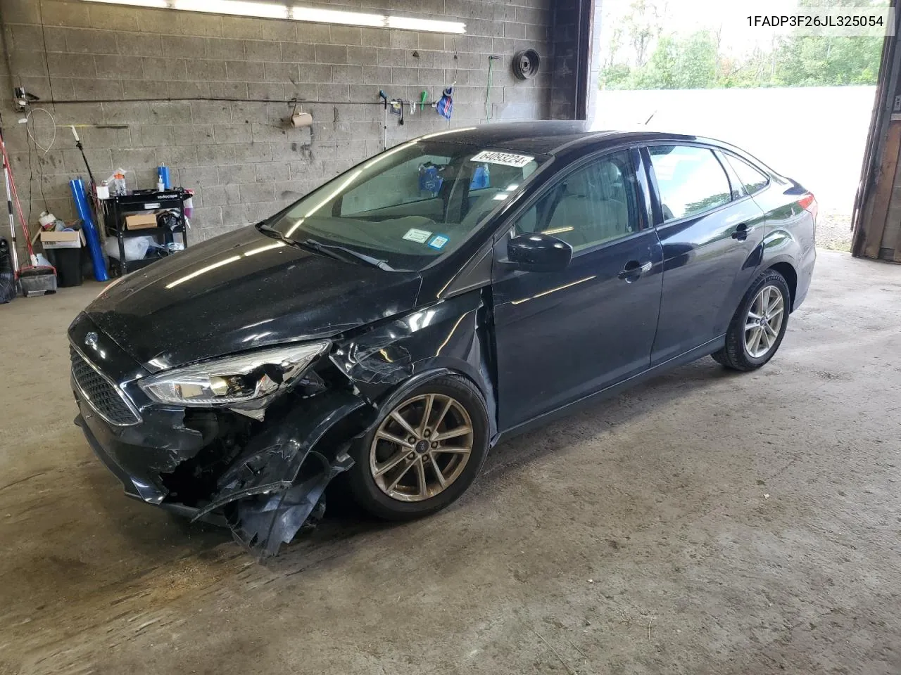 2018 Ford Focus Se VIN: 1FADP3F26JL325054 Lot: 64093224