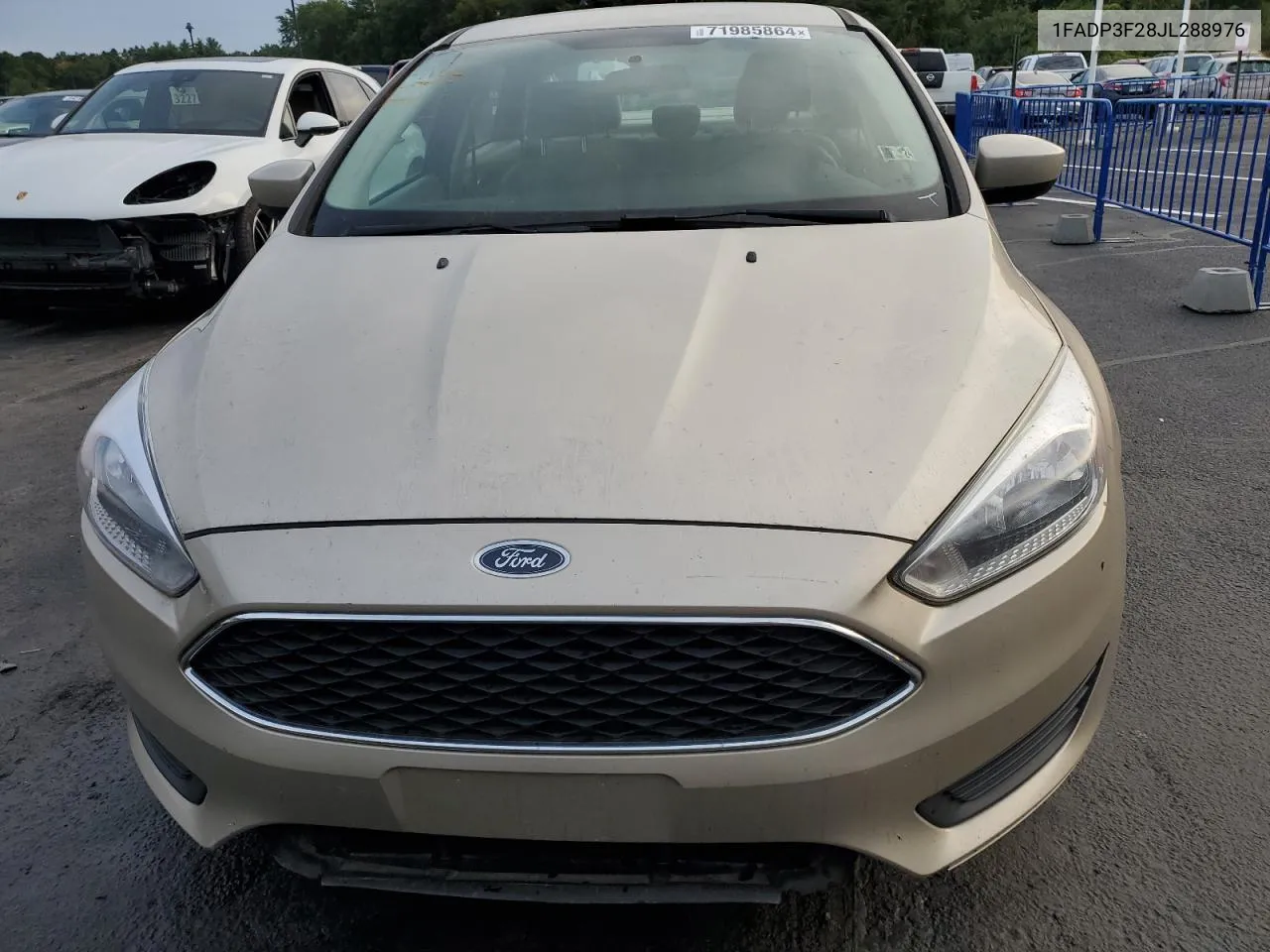 2018 Ford Focus Se VIN: 1FADP3F28JL288976 Lot: 71985864