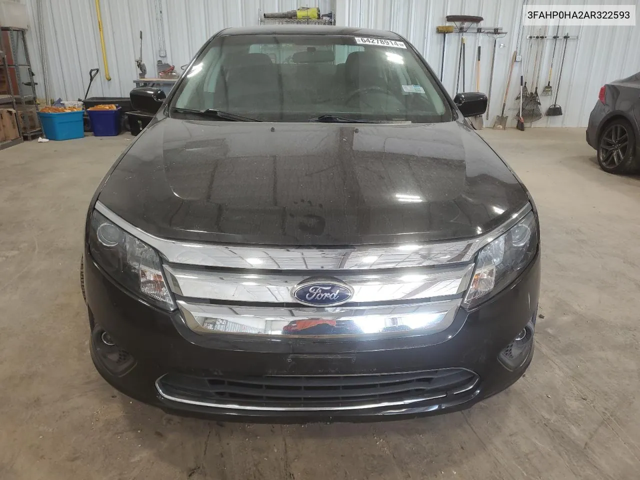 3FAHP0HA2AR322593 2010 Ford Fusion Se