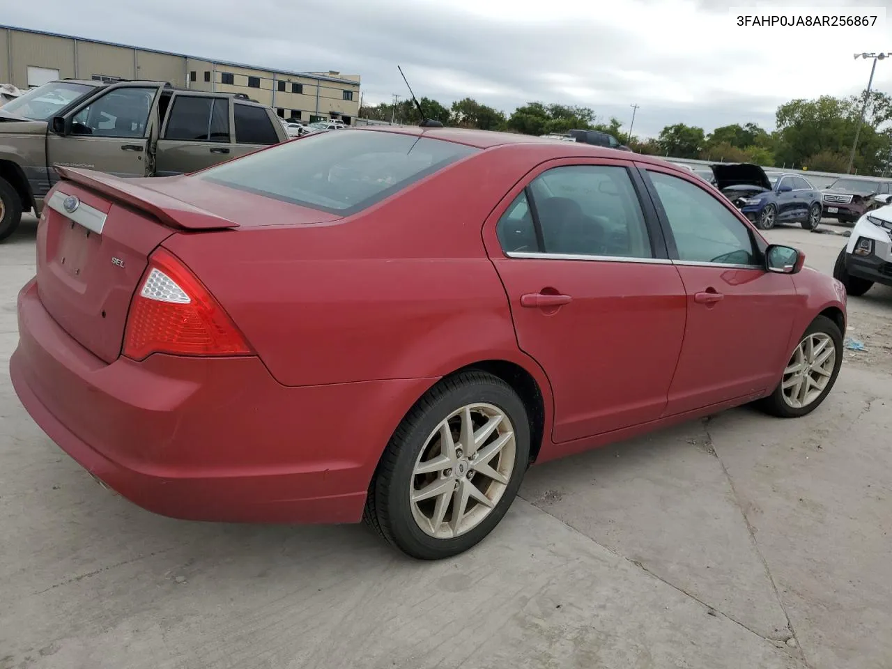 2010 Ford Fusion Sel VIN: 3FAHP0JA8AR256867 Lot: 69371464