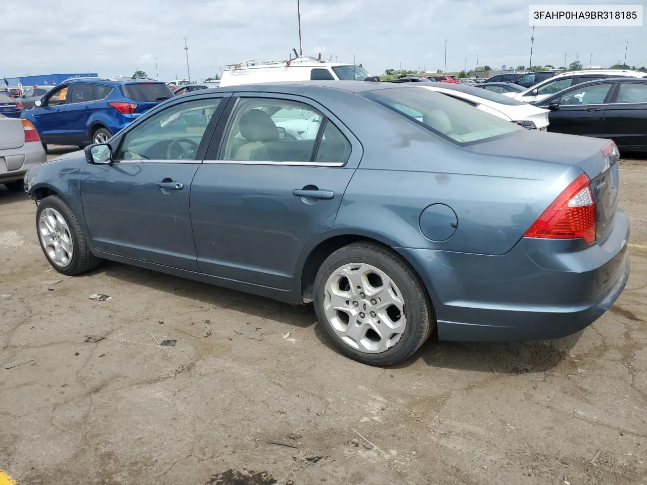 2011 Ford Fusion Se VIN: 3FAHP0HA9BR318185 Lot: 57643794