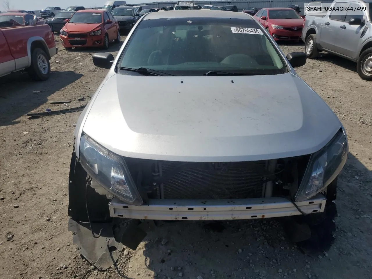 3FAHP0GA4CR447499 2012 Ford Fusion S