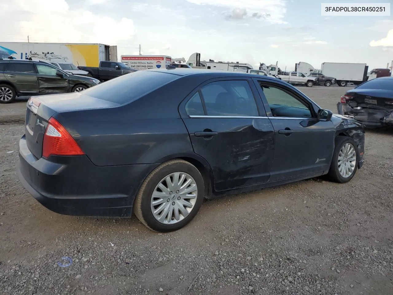 3FADP0L38CR450251 2012 Ford Fusion Hybrid