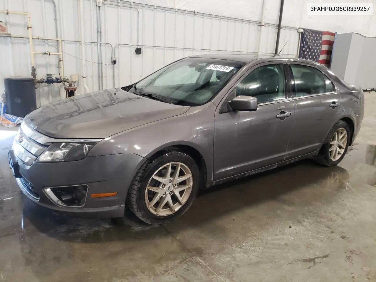 3FAHP0JG6CR339267 2012 Ford Fusion Sel