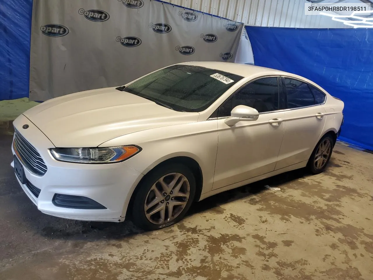 2013 Ford Fusion Se VIN: 3FA6P0HR8DR198511 Lot: 53676794