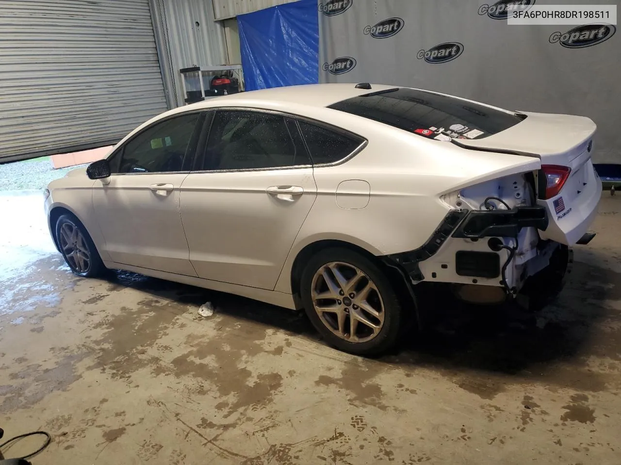 2013 Ford Fusion Se VIN: 3FA6P0HR8DR198511 Lot: 53676794