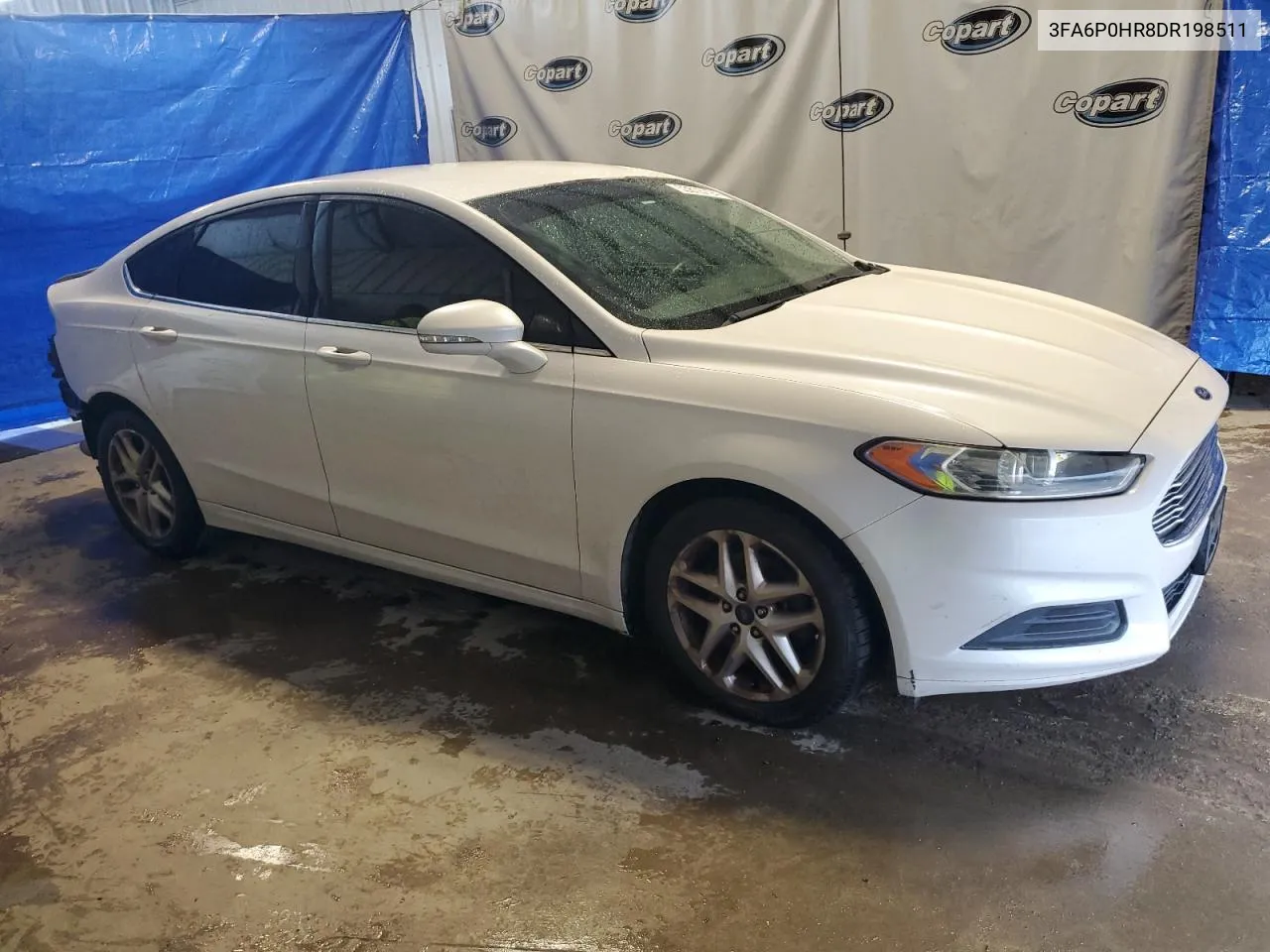 2013 Ford Fusion Se VIN: 3FA6P0HR8DR198511 Lot: 53676794