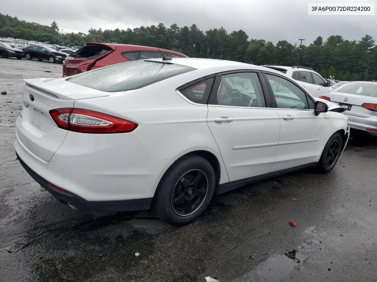 2013 Ford Fusion S VIN: 3FA6P0G72DR224200 Lot: 64958614