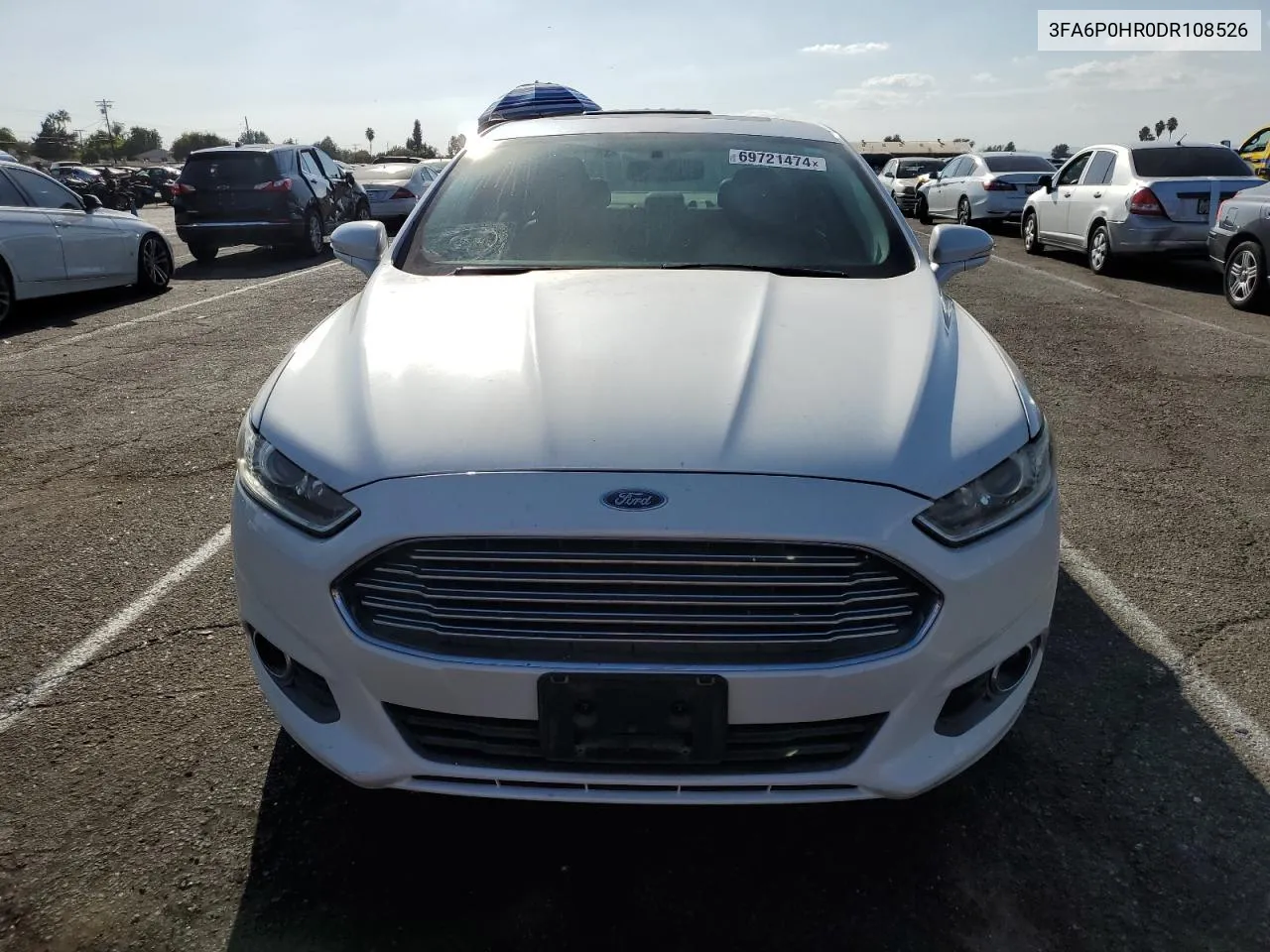 3FA6P0HR0DR108526 2013 Ford Fusion Se