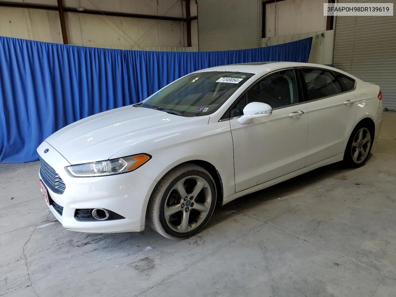 2013 Ford Fusion Se VIN: 3FA6P0H98DR139619 Lot: 71349054