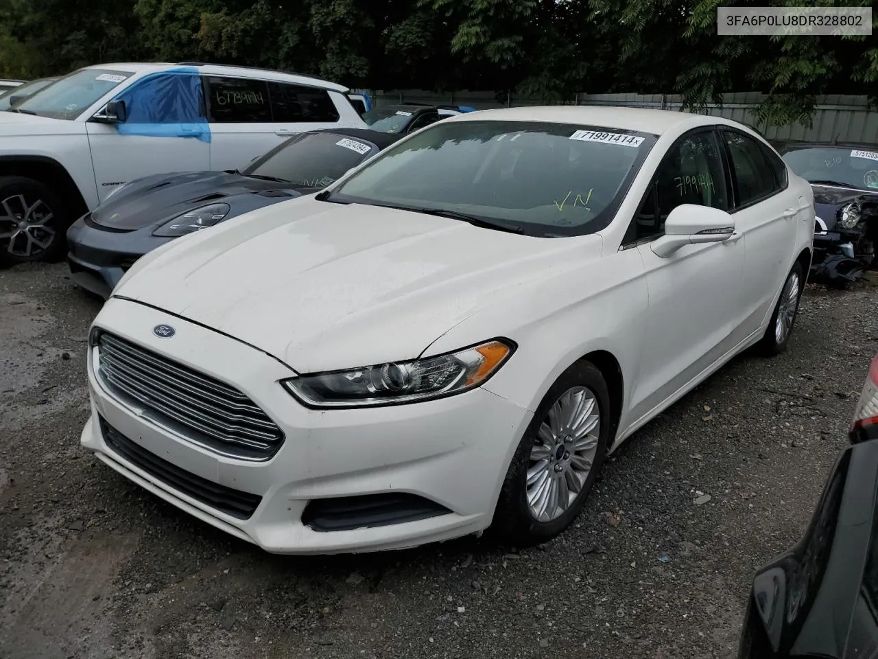 2013 Ford Fusion Se Hybrid VIN: 3FA6P0LU8DR328802 Lot: 71991414