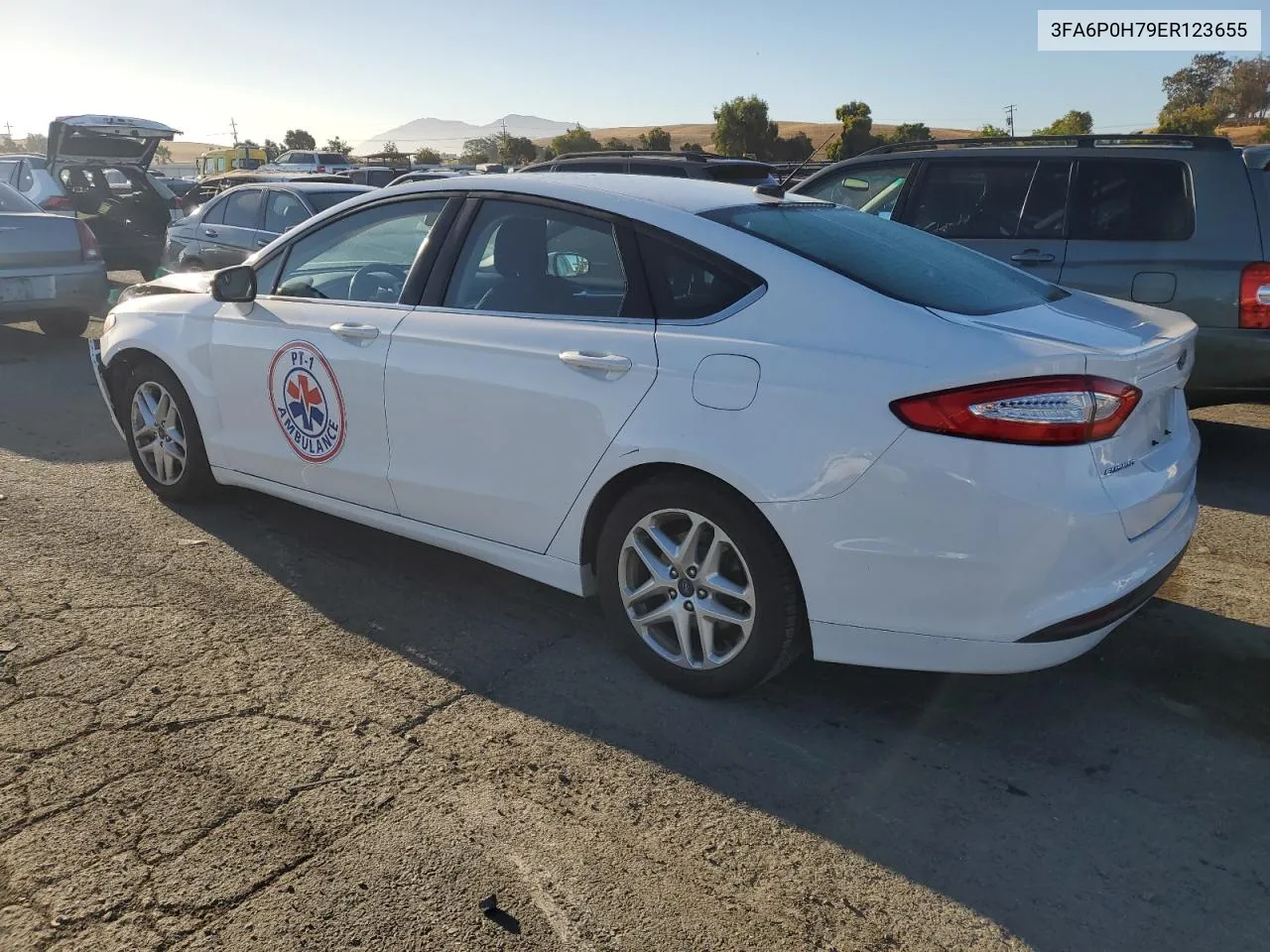 2014 Ford Fusion Se VIN: 3FA6P0H79ER123655 Lot: 71092474