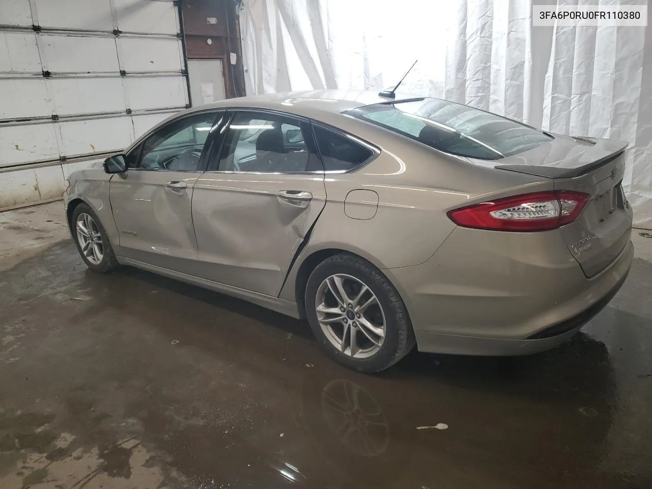 2015 Ford Fusion Titanium Hev VIN: 3FA6P0RU0FR110380 Lot: 71256154