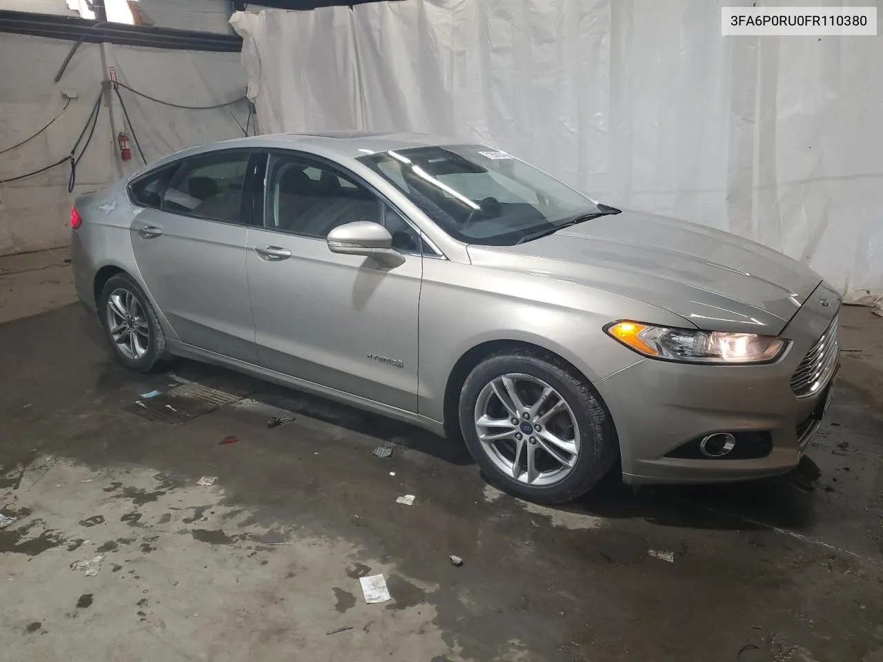 3FA6P0RU0FR110380 2015 Ford Fusion Titanium Hev