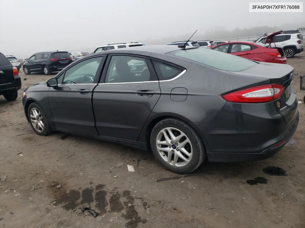 2015 Ford Fusion Se VIN: 3FA6P0H7XFR176088 Lot: 71343624