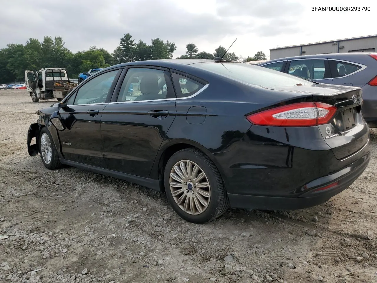 2016 Ford Fusion S Hybrid VIN: 3FA6P0UU0GR293790 Lot: 66474564