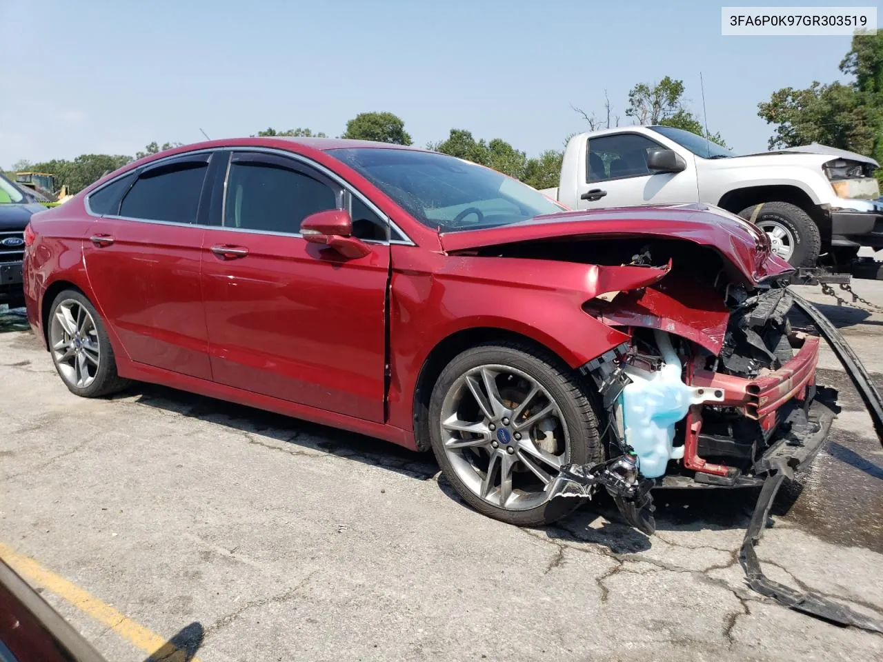 3FA6P0K97GR303519 2016 Ford Fusion Titanium