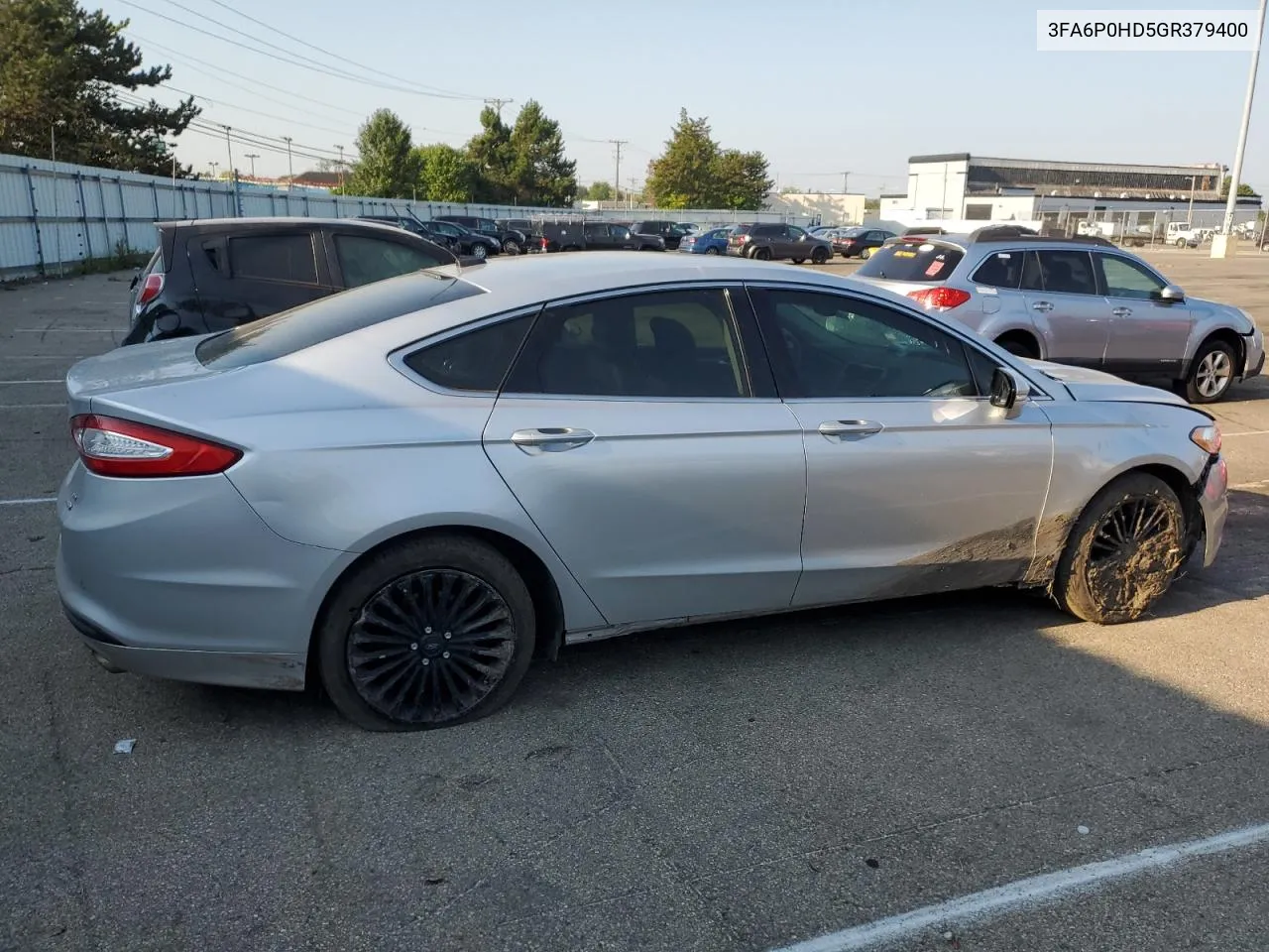 3FA6P0HD5GR379400 2016 Ford Fusion Se