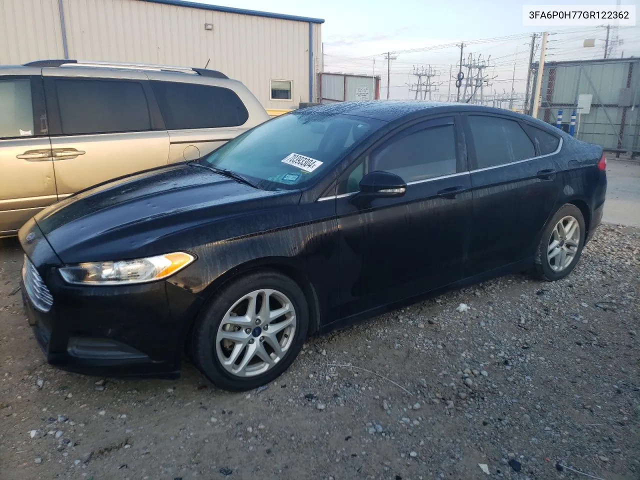 2016 Ford Fusion Se VIN: 3FA6P0H77GR122362 Lot: 70393304