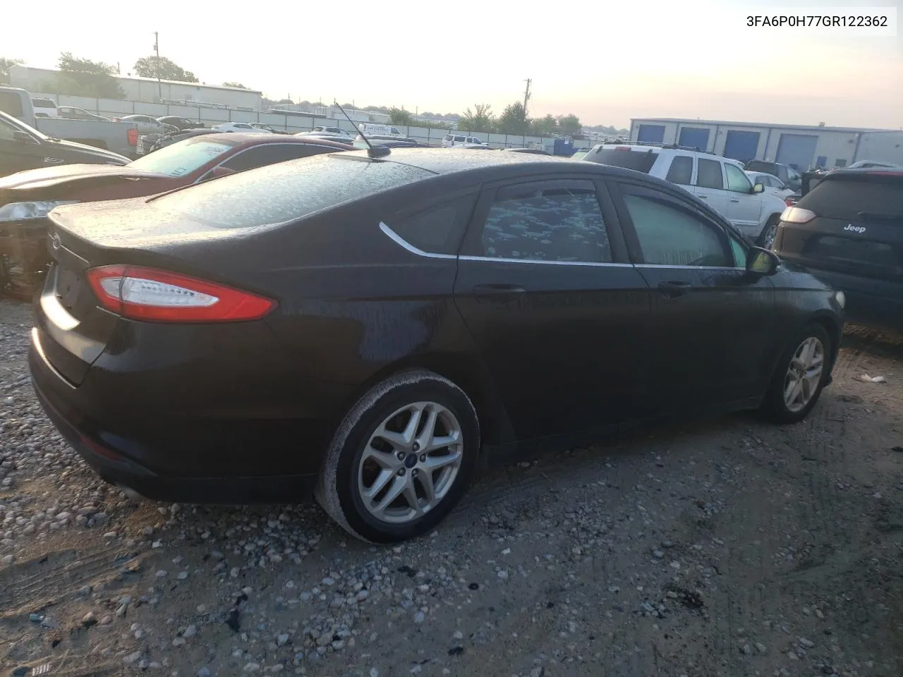 2016 Ford Fusion Se VIN: 3FA6P0H77GR122362 Lot: 70393304