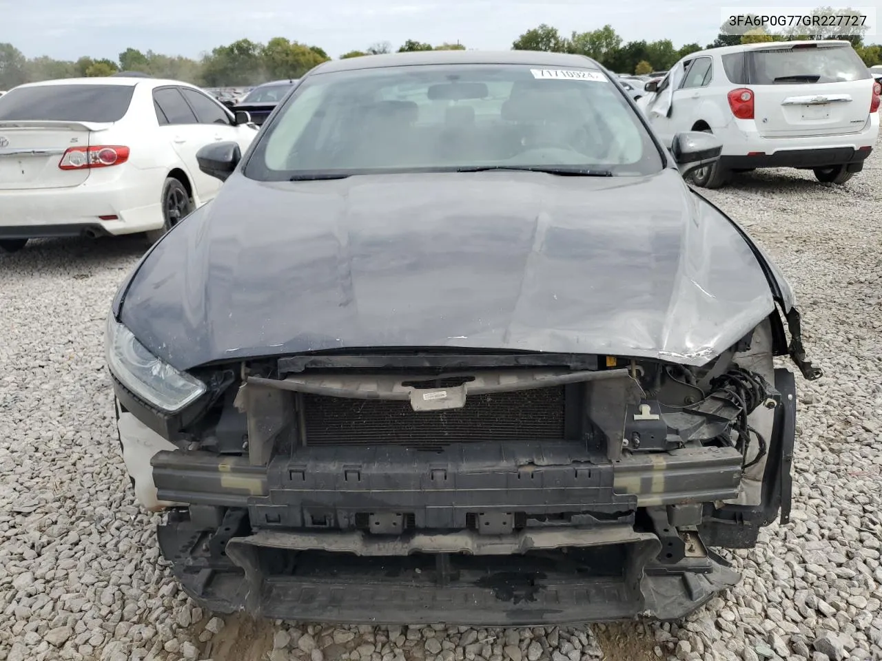 3FA6P0G77GR227727 2016 Ford Fusion S