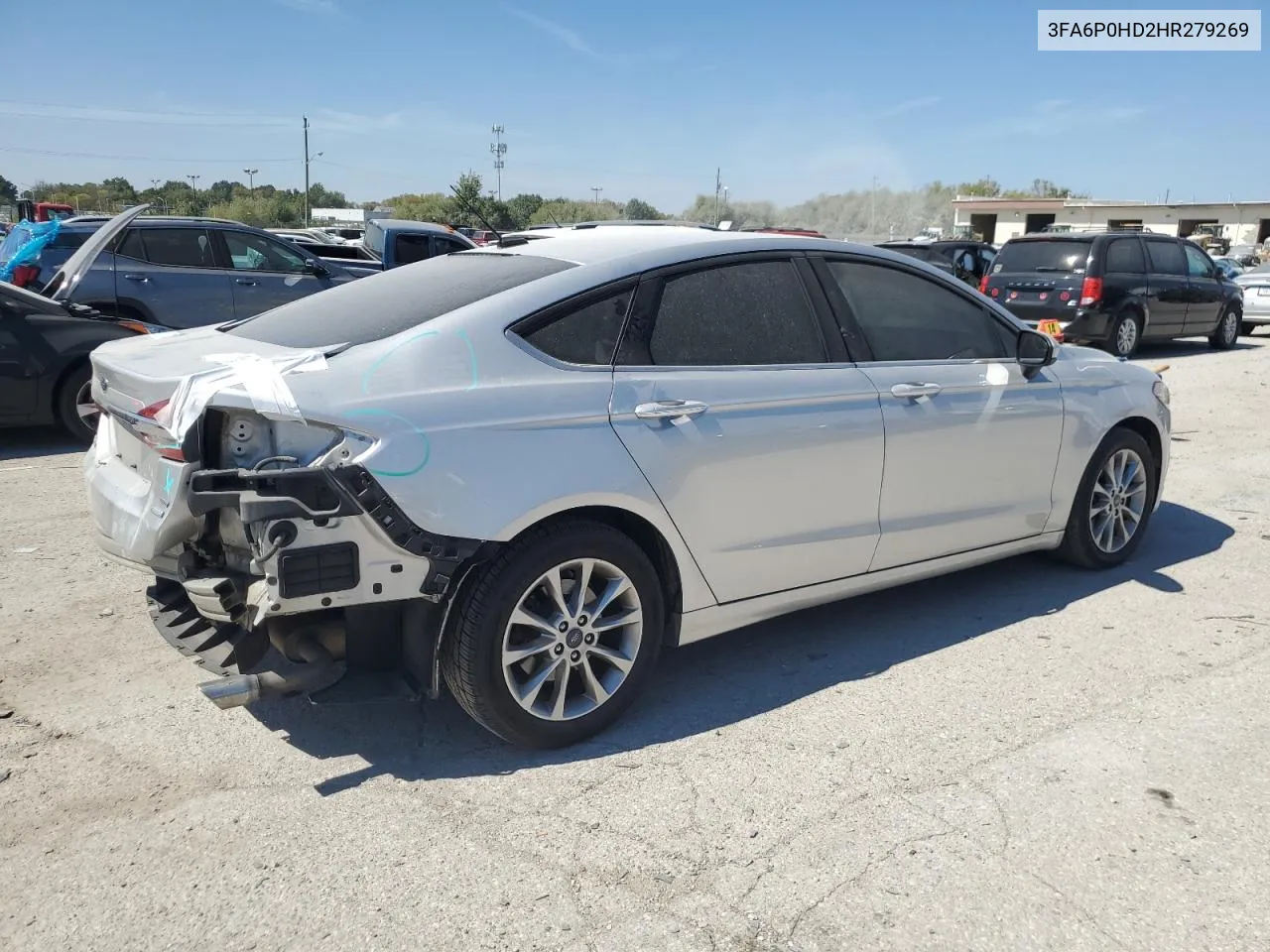 3FA6P0HD2HR279269 2017 Ford Fusion Se