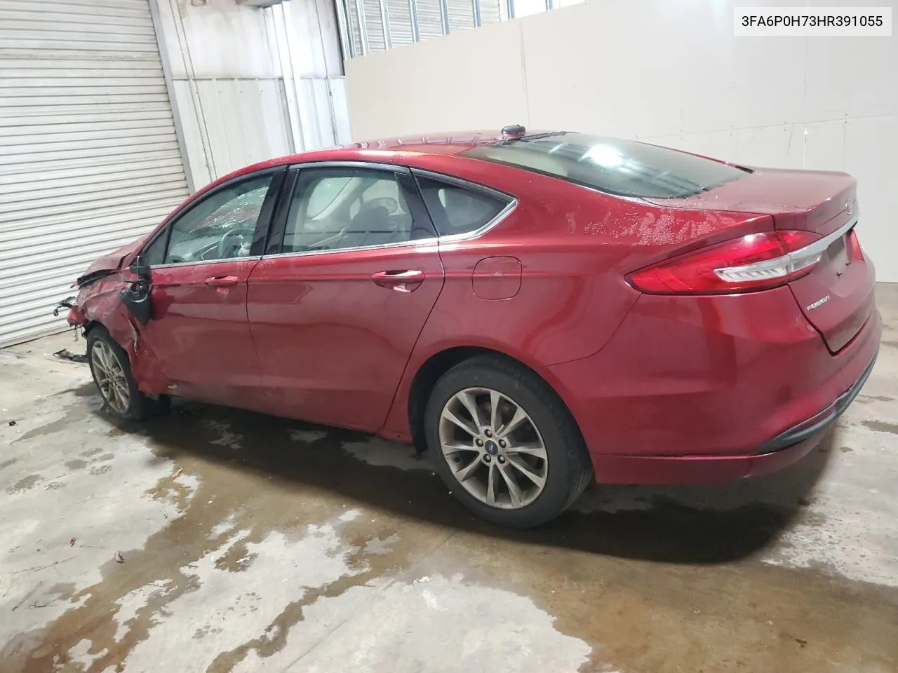 2017 Ford Fusion Se VIN: 3FA6P0H73HR391055 Lot: 72251544