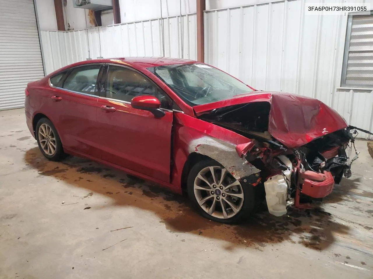 3FA6P0H73HR391055 2017 Ford Fusion Se