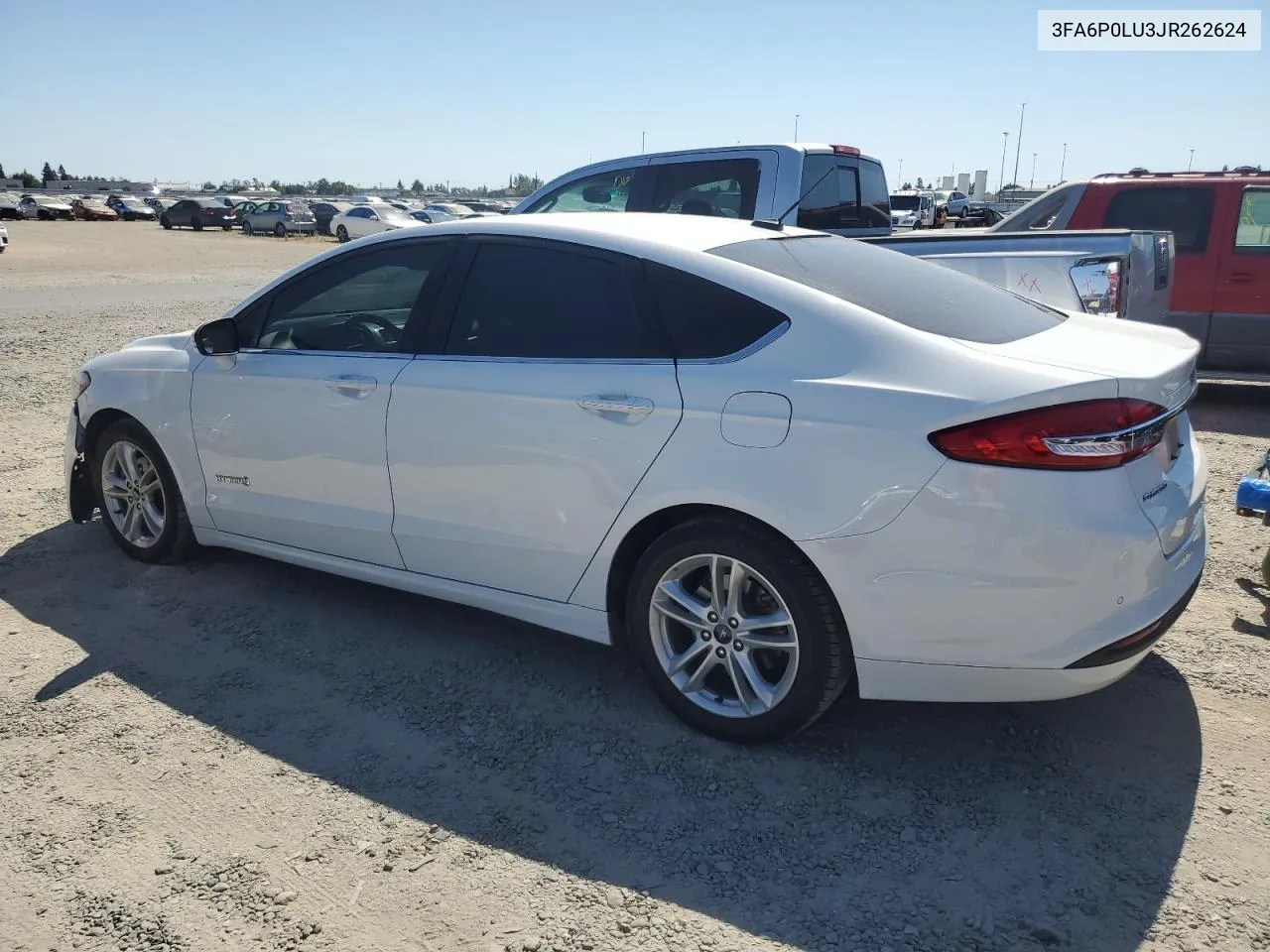 2018 Ford Fusion Se Hybrid VIN: 3FA6P0LU3JR262624 Lot: 63688354