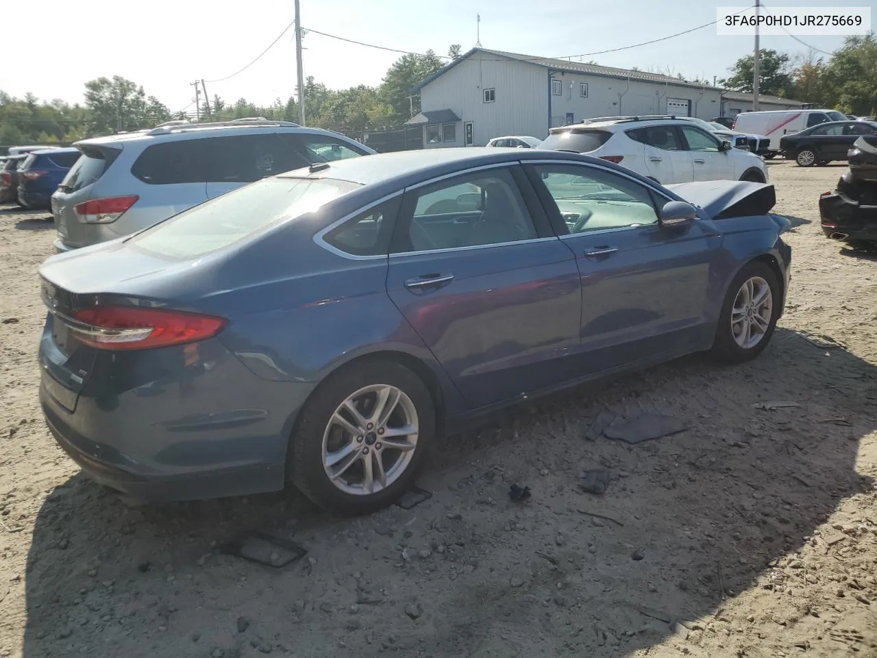 3FA6P0HD1JR275669 2018 Ford Fusion Se