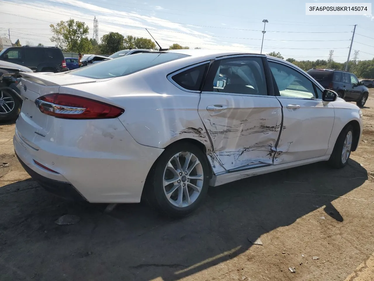 3FA6P0SU8KR145074 2019 Ford Fusion Titanium