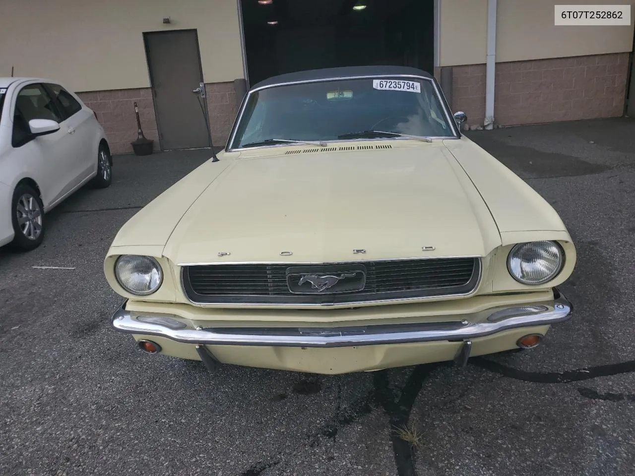 1966 Ford Mustang 2D VIN: 6T07T252862 Lot: 67235794