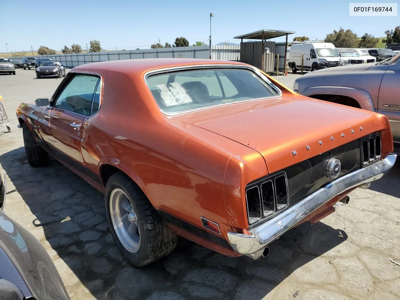 1970 Ford Mustang VIN: 0F01F169744 Lot: 52200644