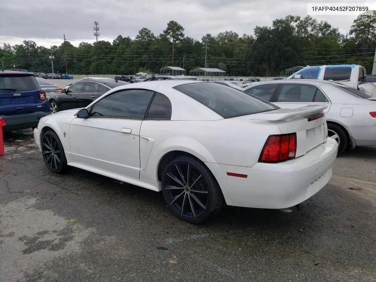 2002 Ford Mustang VIN: 1FAFP40452F207859 Lot: 71051934