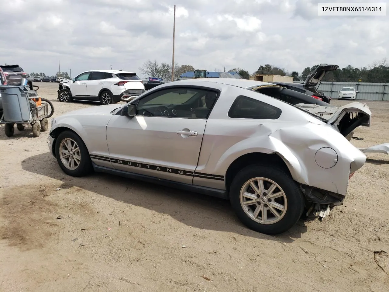 1ZVFT80NX65146314 2006 Ford Mustang