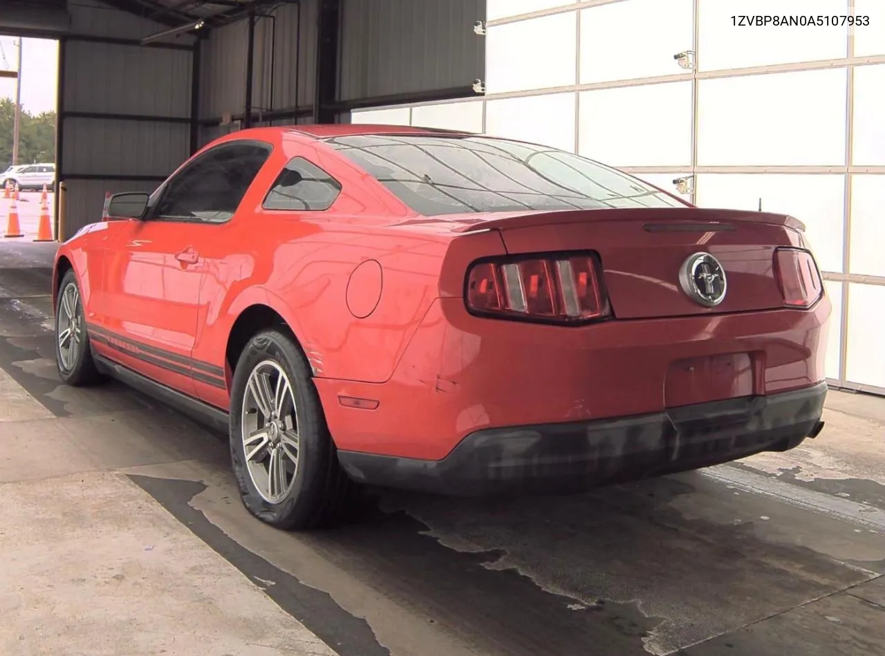 1ZVBP8AN0A5107953 2010 Ford Mustang