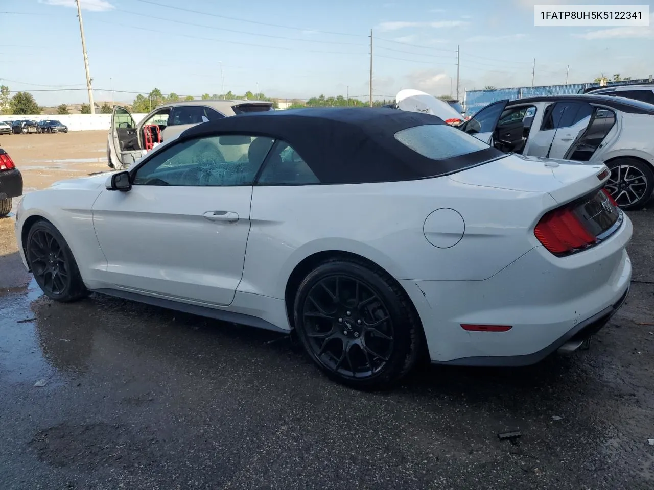 2019 Ford Mustang VIN: 1FATP8UH5K5122341 Lot: 71673344