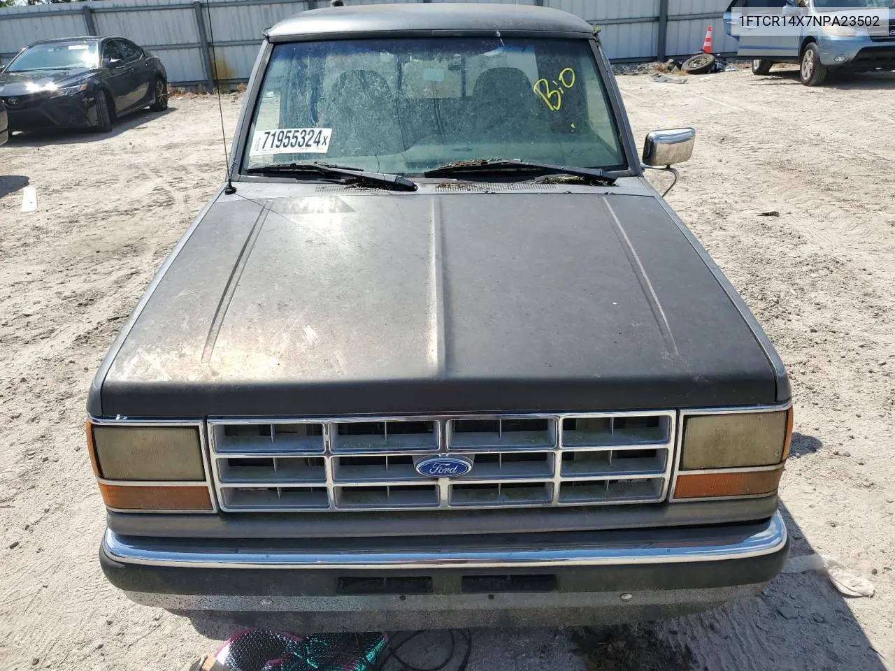 1992 Ford Ranger Super Cab VIN: 1FTCR14X7NPA23502 Lot: 71955324