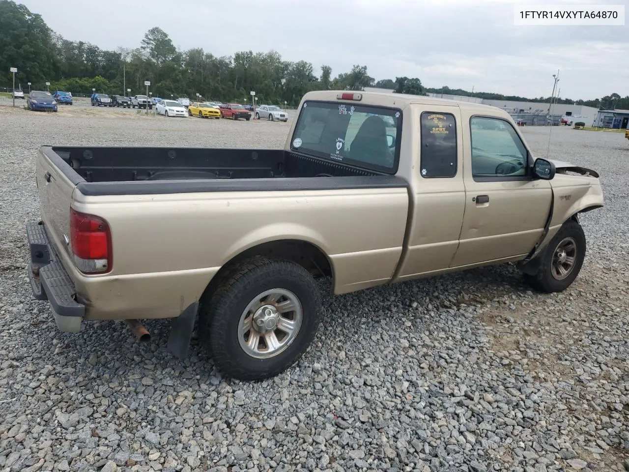 2000 Ford Ranger Super Cab VIN: 1FTYR14VXYTA64870 Lot: 68636574